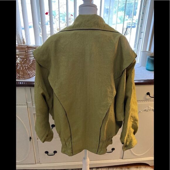 Vintage 90’s Yellow Coat XL - Picture 4 of 10